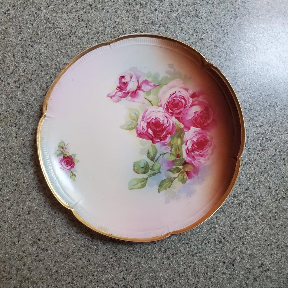 Vintage German Plate